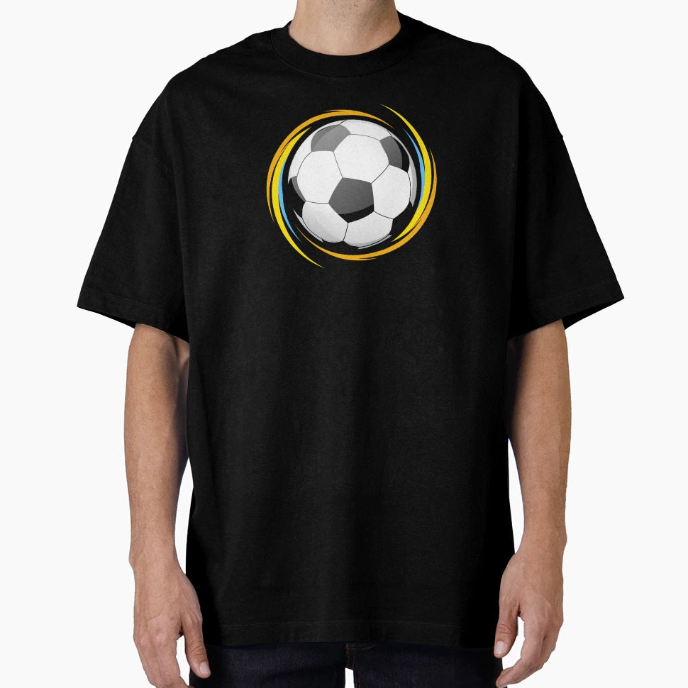 Soccer Ball Icon T-Shirt - Graphic Print Unisex - T-Shirt, Sweatshirt, Hoodie
