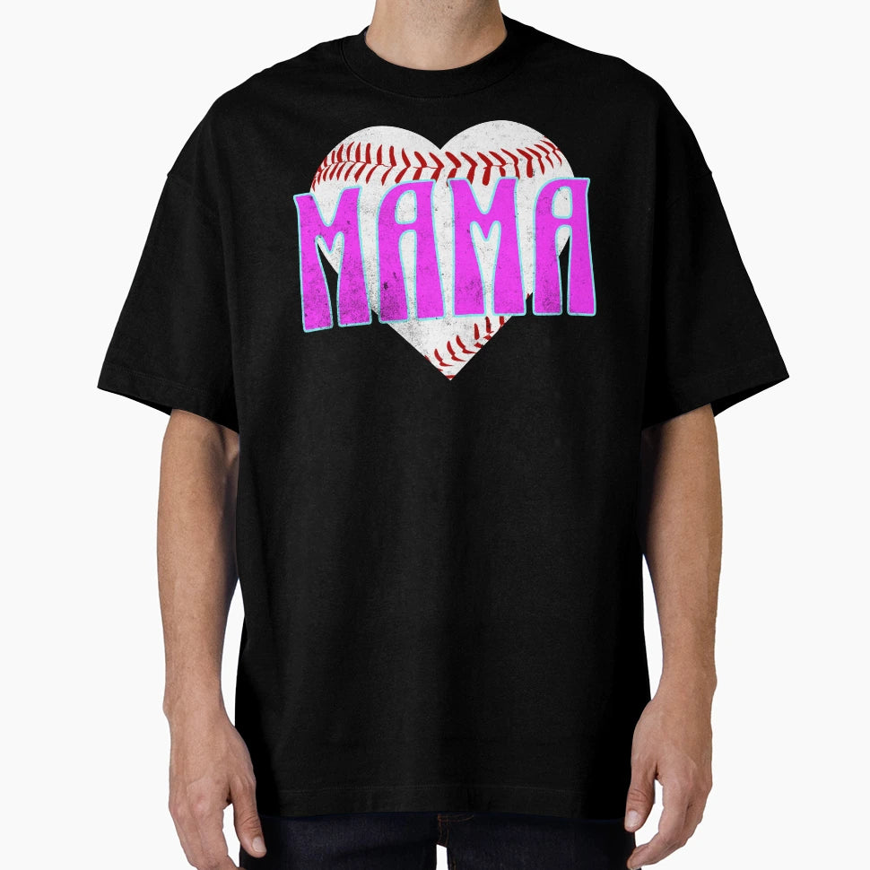 Baseball Mama T-Shirt - Casual Everyday Wear for Adults - T-Shirt, Sweatshirt, Hoodie