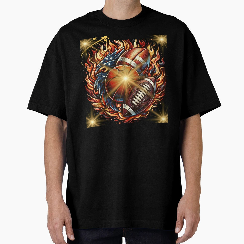 Football T-Shirt - Casual Everyday Wear Unisex - T-Shirt, Sweatshirt, Hoodie