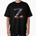Letter Z Usa Flag Patriotic Wink T-Shirt - Fun Novelty Design Unisex - T-Shirt, Sweatshirt, Hoodie