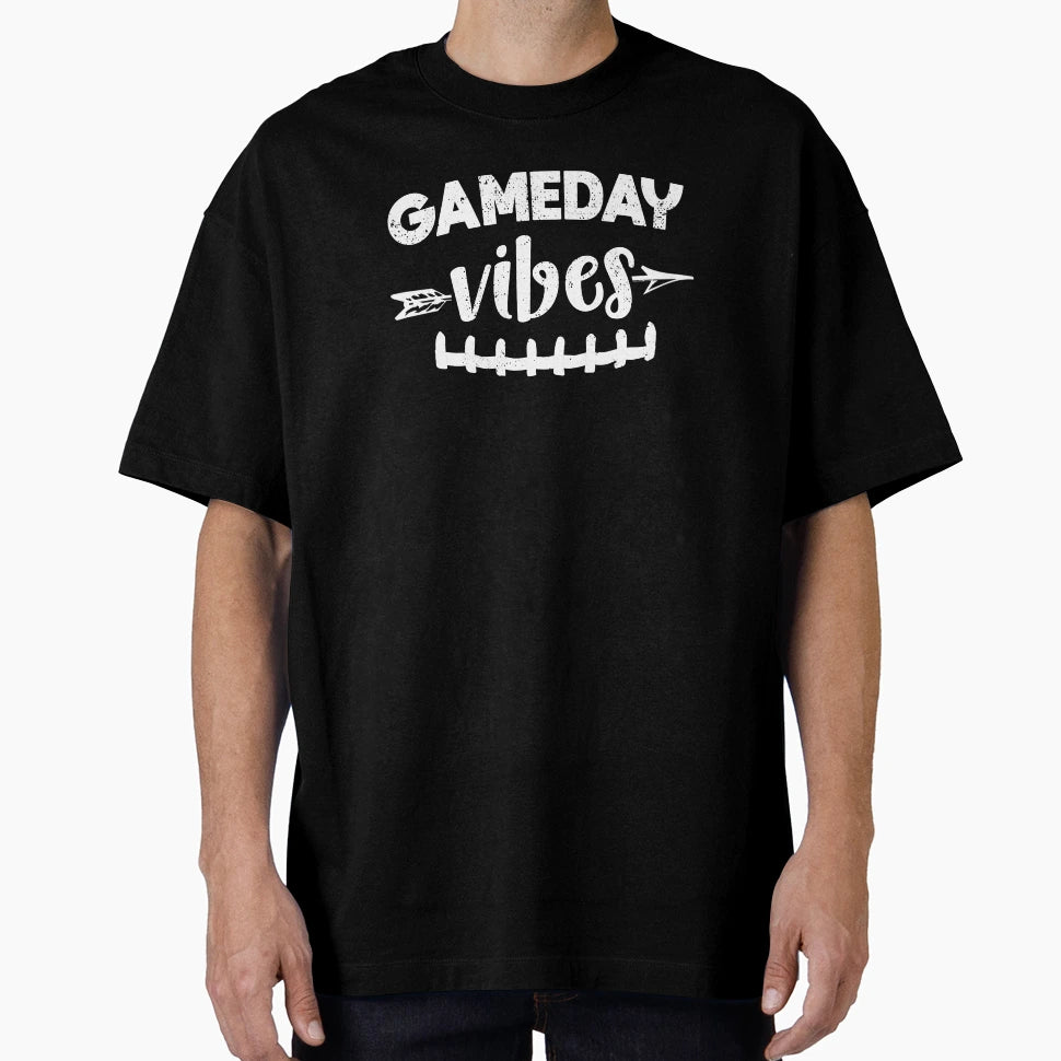 Game Vibes Football T-Shirt - Graphic Print Unisex - T-Shirt, Sweatshirt, Hoodie