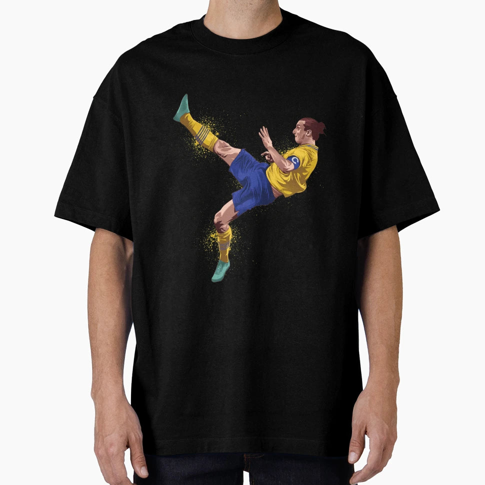 Zlatan Bicycle Kick T-Shirt - Unique Graphic Men Women - T-Shirt, Sweatshirt, Hoodie