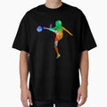 Soccer Player 17 Watercolor T-Shirt - Aesthetic Graphic Men Women - T-Shirt, Sweatshirt, Hoodie