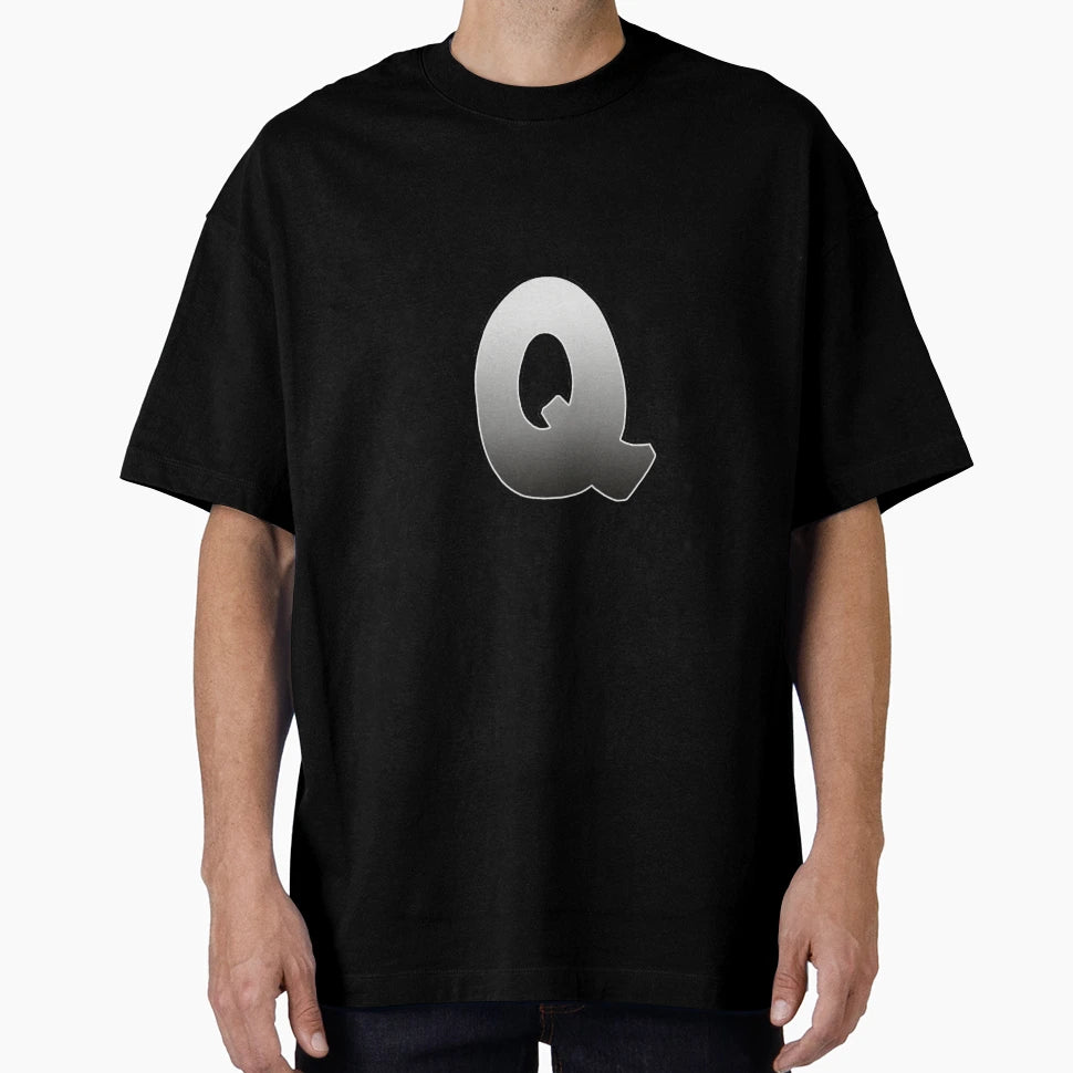 Letter Q T-Shirt - Graphic Print Men Women - T-Shirt, Sweatshirt, Hoodie