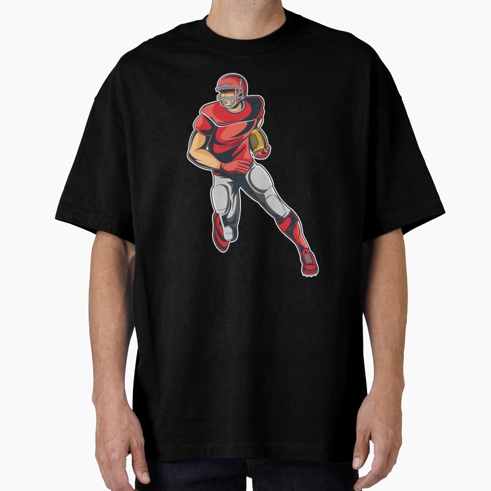 Football Player T-Shirt - Fun Novelty Design Men Women - T-Shirt, Sweatshirt, Hoodie