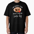 What I Said Game Day Funny Football T-Shirt - Minimalist Print Men Women - T-Shirt, Sweatshirt, Hoodie