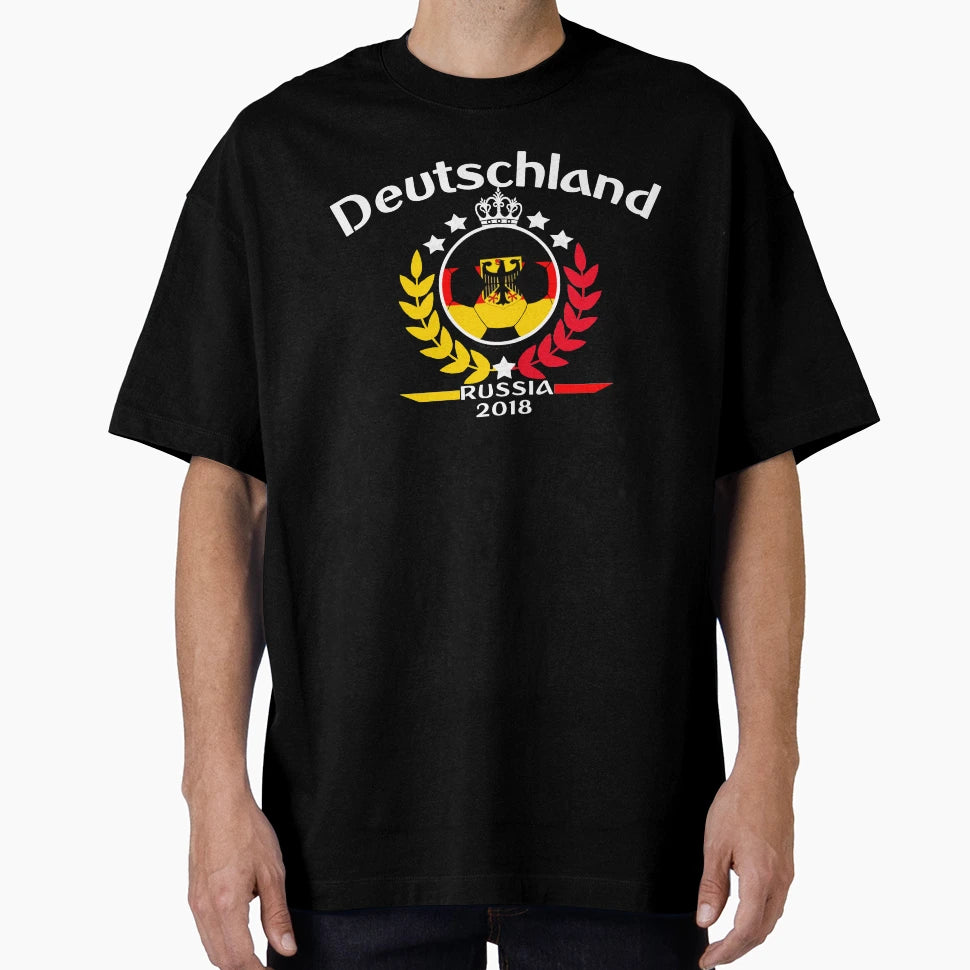 Deutschland Germany Soccer Team Football T-Shirt - Graphic Print Men Women - T-Shirt, Sweatshirt, Hoodie