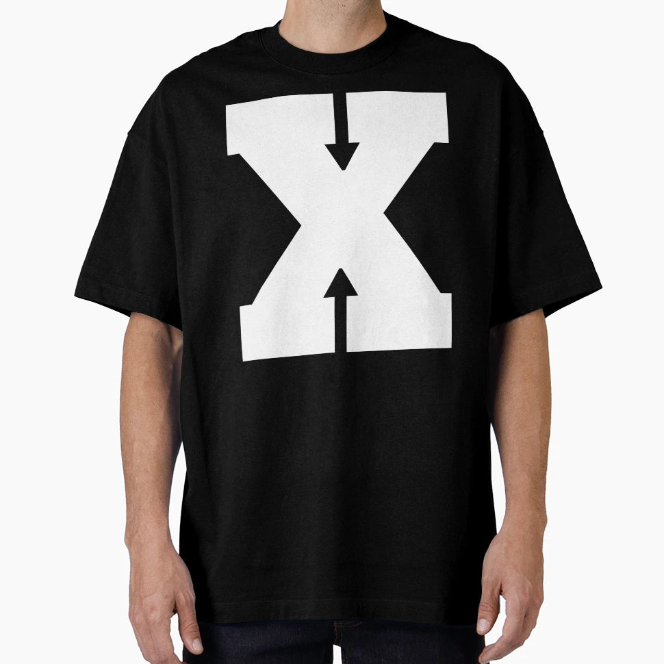 Alphabet X Uppercase Letter X Letter T-Shirt - Aesthetic Graphic Men Women - T-Shirt, Sweatshirt, Hoodie