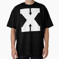 Alphabet X Uppercase Letter X Letter T-Shirt - Aesthetic Graphic Men Women - T-Shirt, Sweatshirt, Hoodie