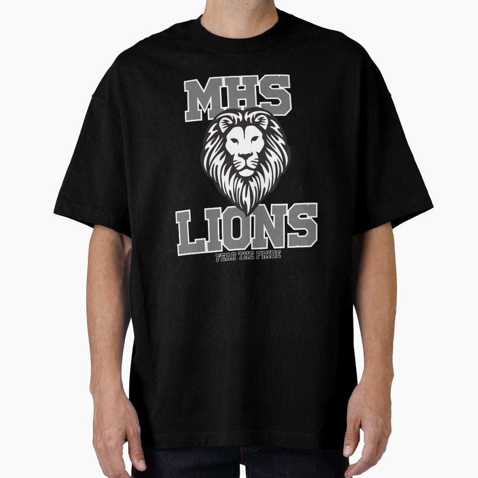 Mhs Lions T-Shirt - Novelty Apparel Men Women - T-Shirt, Sweatshirt, Hoodie