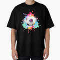 Ball Football Football Color Splash T-Shirt - Unique Graphic for Adults - T-Shirt, Sweatshirt, Hoodie