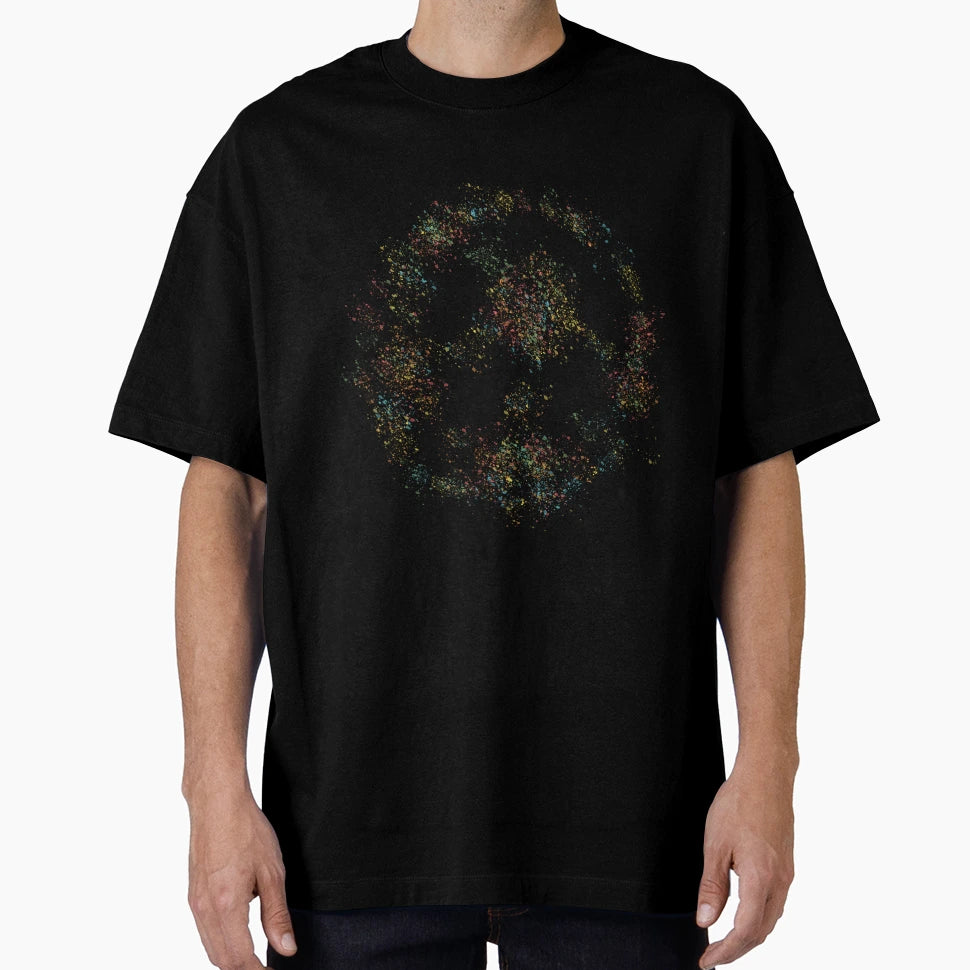 Multi Colour Football T-Shirt - Fun Novelty Design Men Women - T-Shirt, Sweatshirt, Hoodie