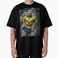 Ronaldo Naz Rio Il Fenomeno Brazil T-Shirt - Custom Art Print Unisex - T-Shirt, Sweatshirt, Hoodie