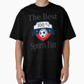 The Best Sports Fan 100% by Creative128 - Adult & Kids T-Shirts, Sweatshirts & Hoodies apparel design preview 1