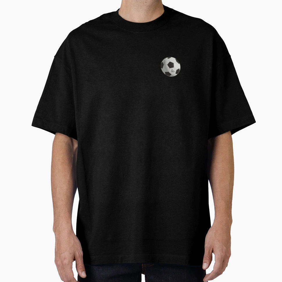 Minimalist Soccer Ball T-Shirt - Custom Art Print for Adults - T-Shirt, Sweatshirt, Hoodie