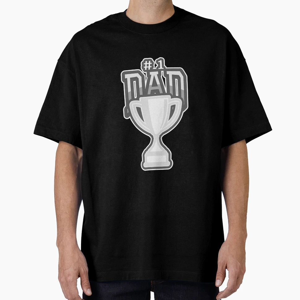 Dad 1 Dad 1 Dad 1 Father Fathers T-Shirt - Casual Everyday Wear Men Women - T-Shirt, Sweatshirt, Hoodie