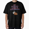My Second Love Is Football T-Shirt - Minimalist Print for Adults - T-Shirt, Sweatshirt, Hoodie