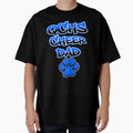 Qchs Cheer Dad Graffiti T-Shirt - Minimalist Print for Adults - T-Shirt, Sweatshirt, Hoodie