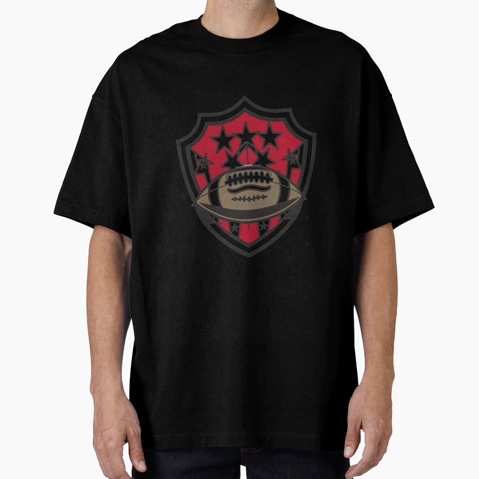 American Football Logo T-Shirt - Aesthetic Graphic Men Women - T-Shirt, Sweatshirt, Hoodie