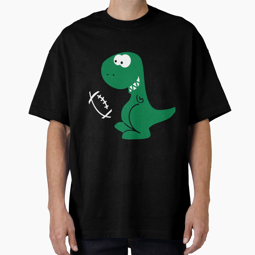 American Football Dinosaur T-Shirt - Graphic Print Men Women - T-Shirt, Sweatshirt, Hoodie