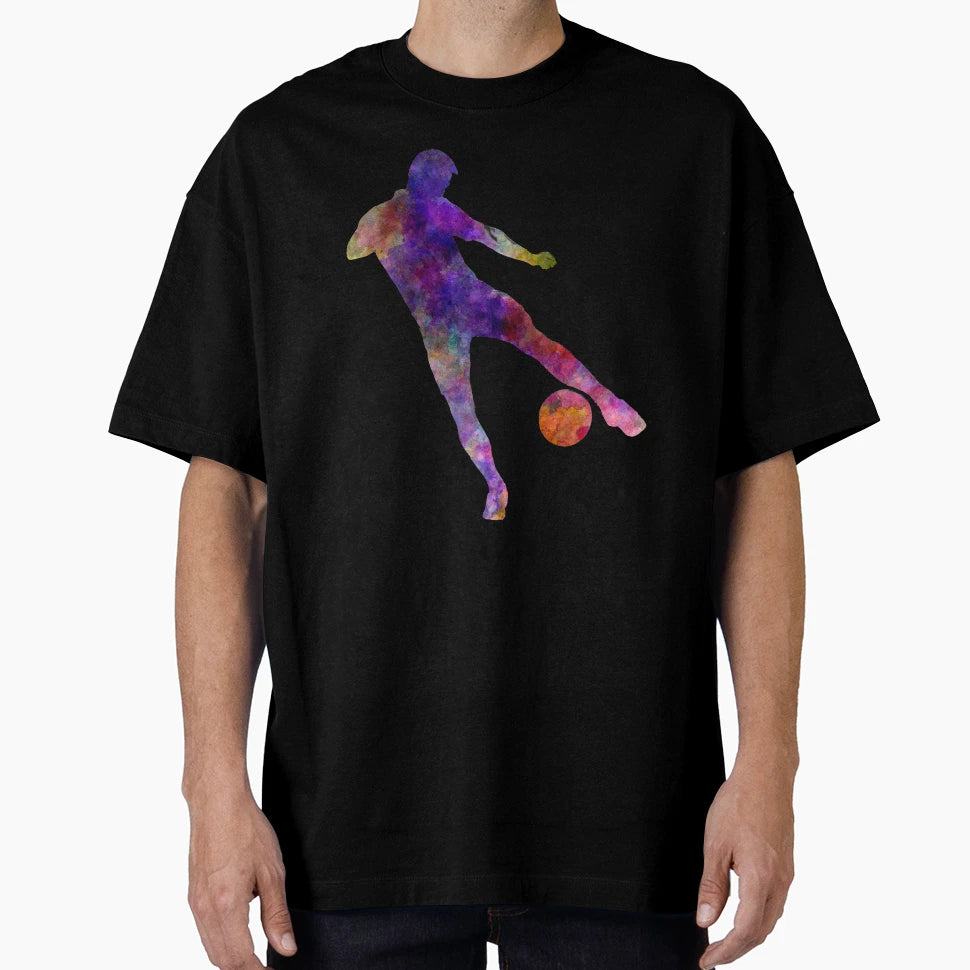 Soccer Football Player 02 T-Shirt - Trendy Graphic Men Women - T-Shirt, Sweatshirt, Hoodie