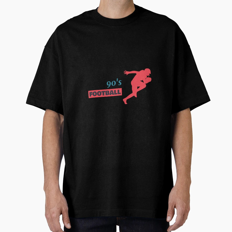 90S Football Heritage T-Shirt - Trendy Graphic Men Women - T-Shirt, Sweatshirt, Hoodie