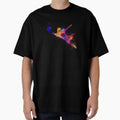 American Football Player Catching Ball T-Shirt - Aesthetic Graphic Unisex - T-Shirt, Sweatshirt, Hoodie