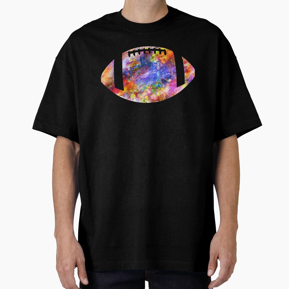 Colorful American Football Funny T-Shirt - Streetwear Style Men Women - T-Shirt, Sweatshirt, Hoodie