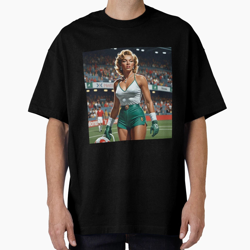Modern Marilyn Monroe Blonde Model T-Shirt - Novelty Apparel for Adults - T-Shirt, Sweatshirt, Hoodie