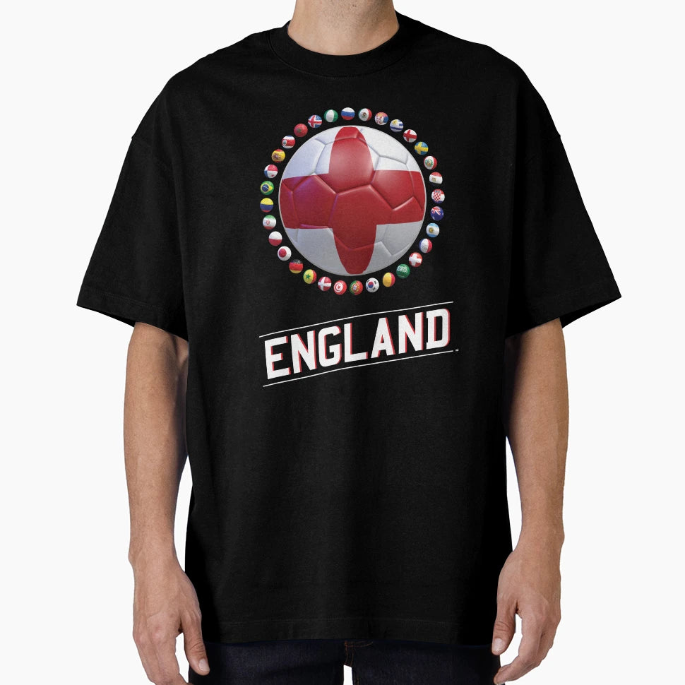 England World Football Championship T-Shirt - Unique Graphic for Adults - T-Shirt, Sweatshirt, Hoodie