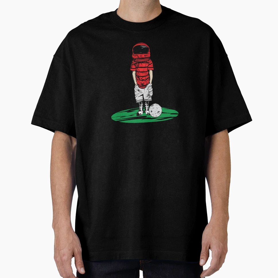 Astronaut Lunar T-Shirt - Minimalist Print Men Women - T-Shirt, Sweatshirt, Hoodie