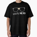 100% Nerd White Font by Tollbridge - Adult & Kids T-Shirts, Sweatshirts & Hoodies apparel design preview 1