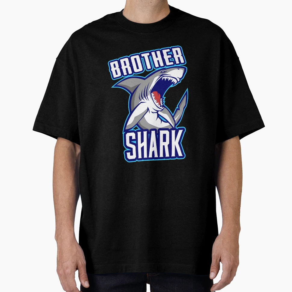 Brother Shark T-Shirt - Graphic Print Unisex - T-Shirt, Sweatshirt, Hoodie