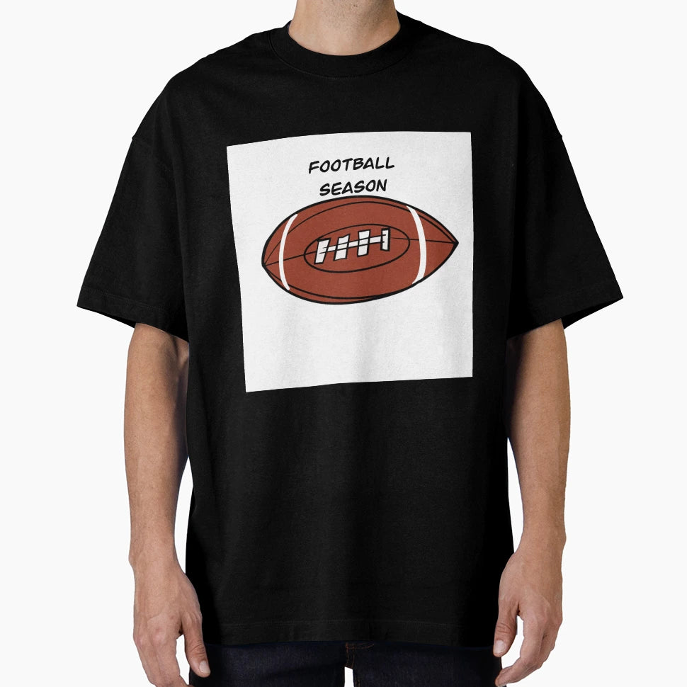 Football Season T-Shirt - Minimalist Print for Adults - T-Shirt, Sweatshirt, Hoodie