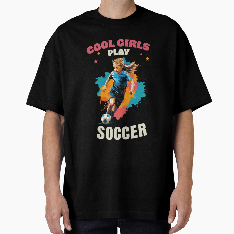 Play Soccer T-Shirt - Aesthetic Graphic for Adults - T-Shirt, Sweatshirt, Hoodie