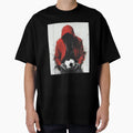 Red Teen Football Hoodie - Trendy Graphic Unisex - T-Shirt, Sweatshirt, Hoodie