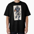 Football Player T-Shirt - Custom Art Print for Adults - T-Shirt, Sweatshirt, Hoodie