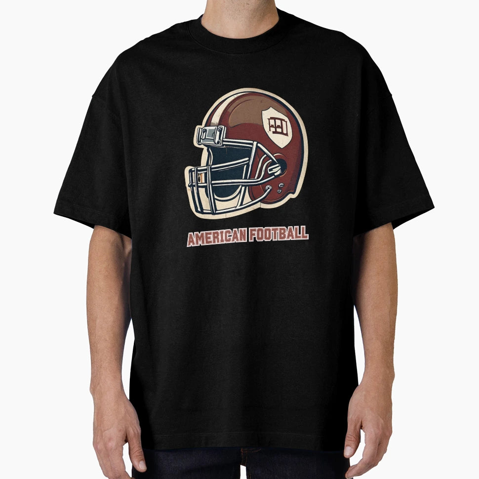 American Football Illustration Football T-Shirt - Trendy Graphic Men Women - T-Shirt, Sweatshirt, Hoodie