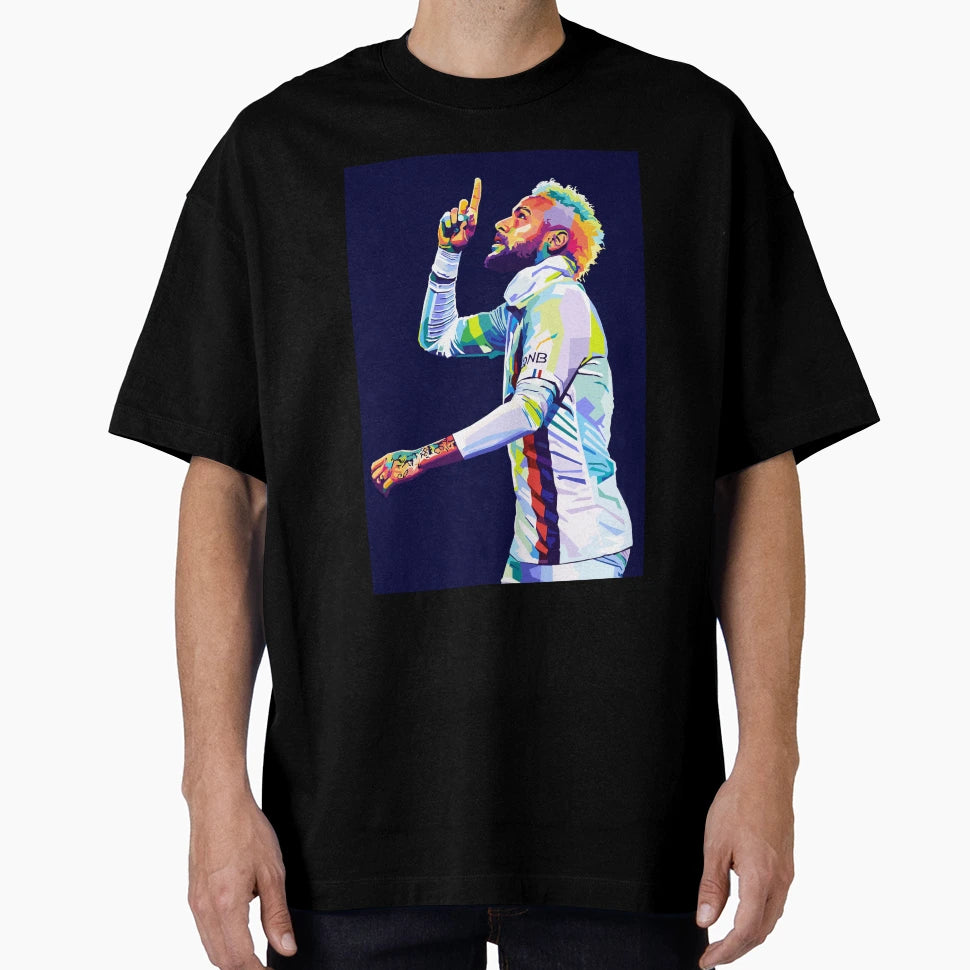 Neymar Jr Wpap Pop Art T-Shirt - Streetwear Style for Adults - T-Shirt, Sweatshirt, Hoodie