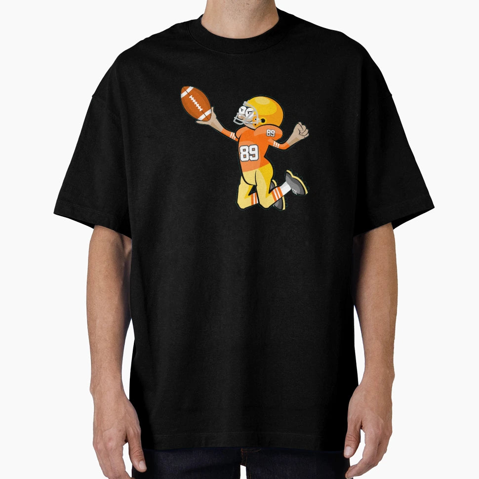 American Football Cartoon 28 41 T-Shirt - Aesthetic Graphic Unisex - T-Shirt, Sweatshirt, Hoodie