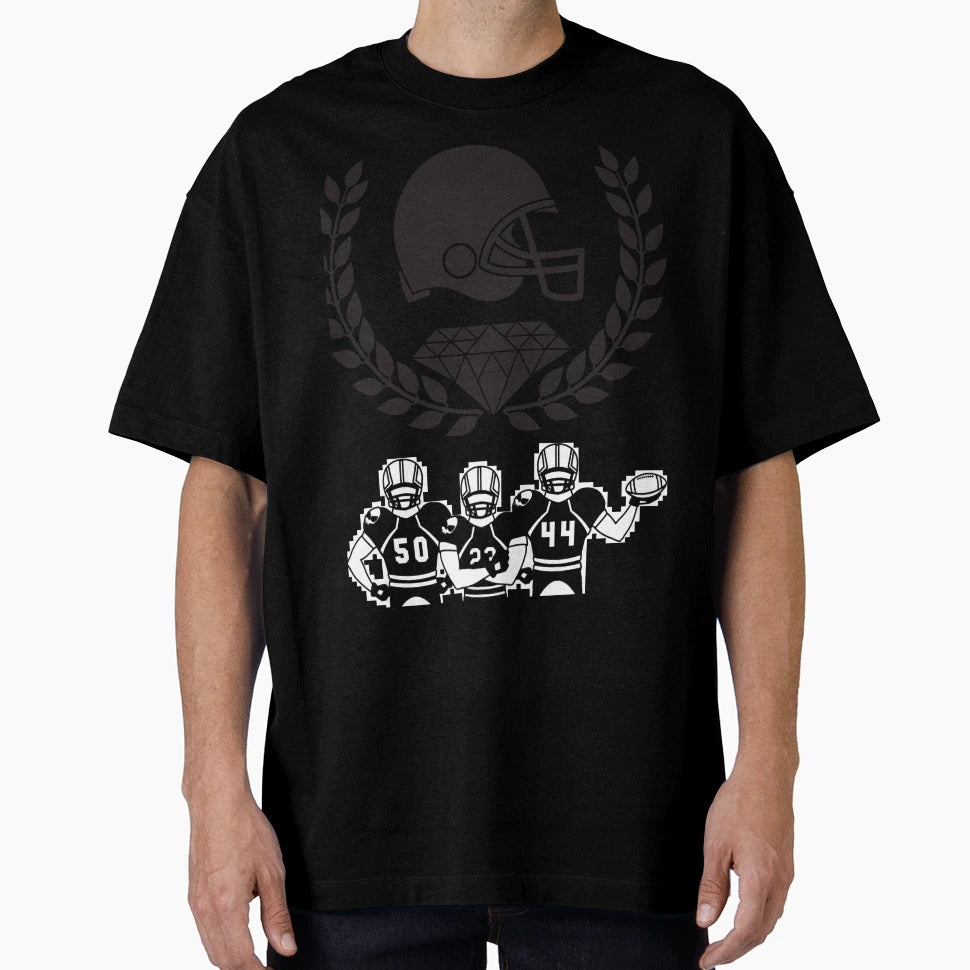American Football T-Shirt - Custom Art Print Unisex - T-Shirt, Sweatshirt, Hoodie