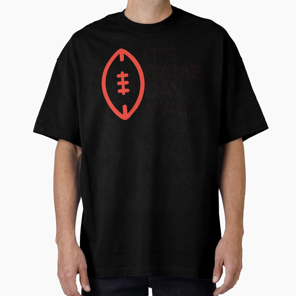 Its Game Day Yall Funny Best Color Art T-Shirt - Aesthetic Graphic Unisex - T-Shirt, Sweatshirt, Hoodie