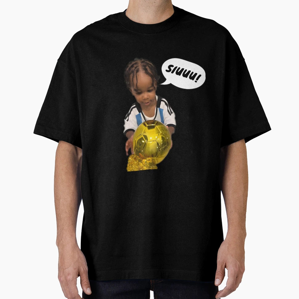 Broski Meme Golden Ball Siuuu T-Shirt - Streetwear Style for Adults - T-Shirt, Sweatshirt, Hoodie