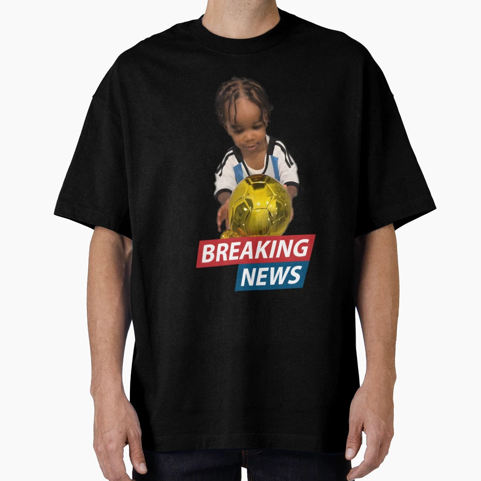 Broski Breaking News Golden Ball T-Shirt - Unique Graphic Men Women - T-Shirt, Sweatshirt, Hoodie
