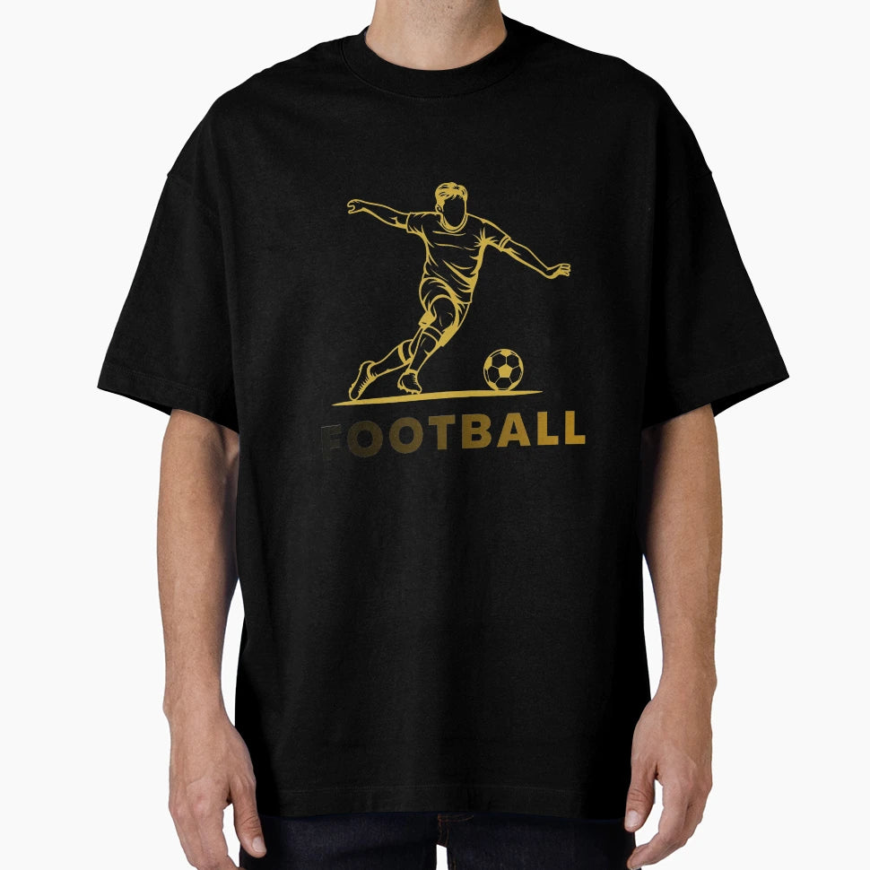 Football Player Soccer Kick Sport Soccer T-Shirt - Novelty Apparel Unisex - T-Shirt, Sweatshirt, Hoodie