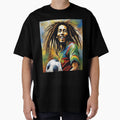 Bob Marley Musical Mastery And T-Shirt - Trendy Graphic for Adults - T-Shirt, Sweatshirt, Hoodie