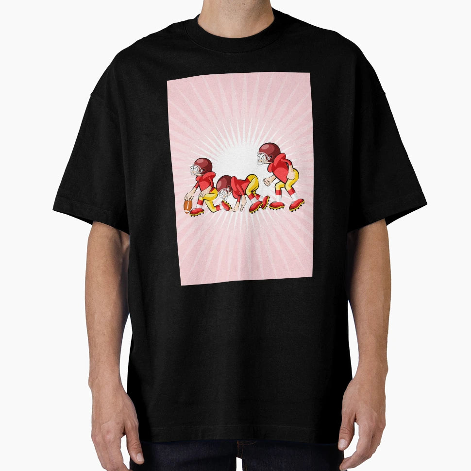 American Football Players Arming T-Shirt - Custom Art Print for Adults - T-Shirt, Sweatshirt, Hoodie