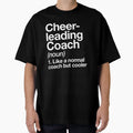 Cheerleading Coach Funny Definition T-Shirt - Aesthetic Graphic Unisex - T-Shirt, Sweatshirt, Hoodie