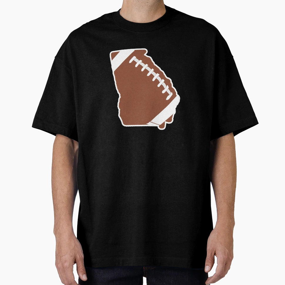 Football Georgia Fun Football Lover T-Shirt - Custom Art Print Men Women - T-Shirt, Sweatshirt, Hoodie