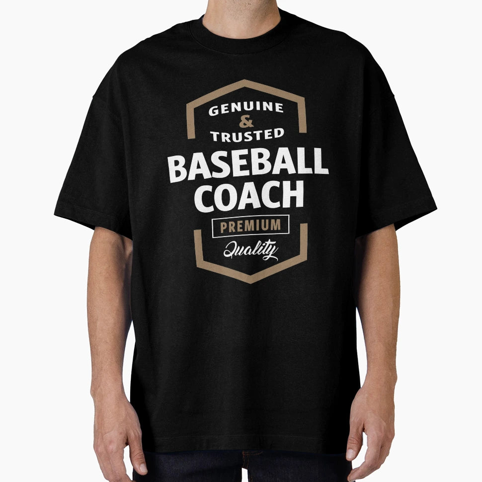 Baseball Coach Logo Gift Ideas T-Shirt - Casual Everyday Wear for Adults - T-Shirt, Sweatshirt, Hoodie